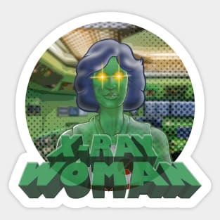 Adventure People: X-Ray Woman Sticker